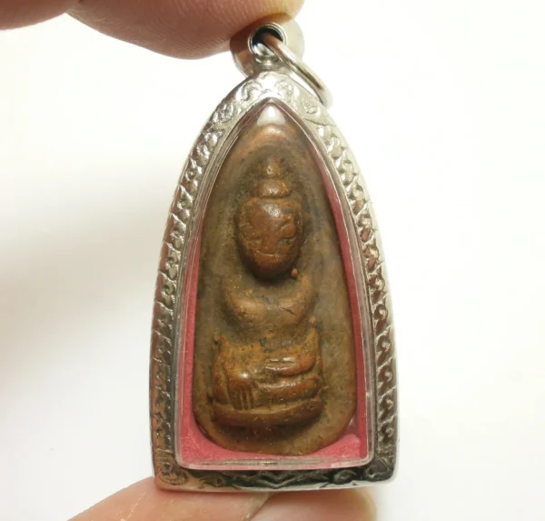 Phra Tiger Cave Buddha Amulet money rich lucky Thai 1,000 years real antique strong life protection luck success healthy peaceful pendant - Image 3