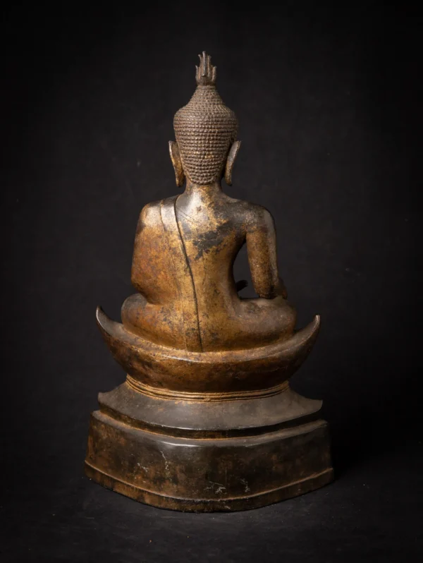 15-16th bronze Thai Lanna Buddha statue from Thailand, 15-16th century - Image 3