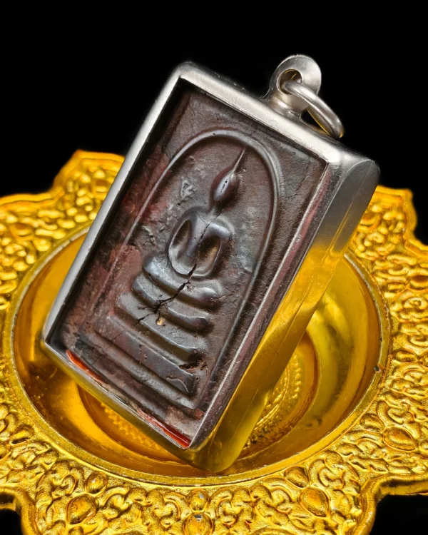 Phra Somdej Leklai Mineral Carved Solid Leklai LP Samrit Charm Protect Talisman Thai Amulet Pendant - Image 3